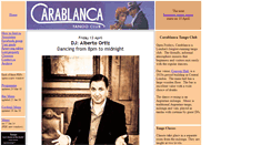 Desktop Screenshot of carablanca.co.uk